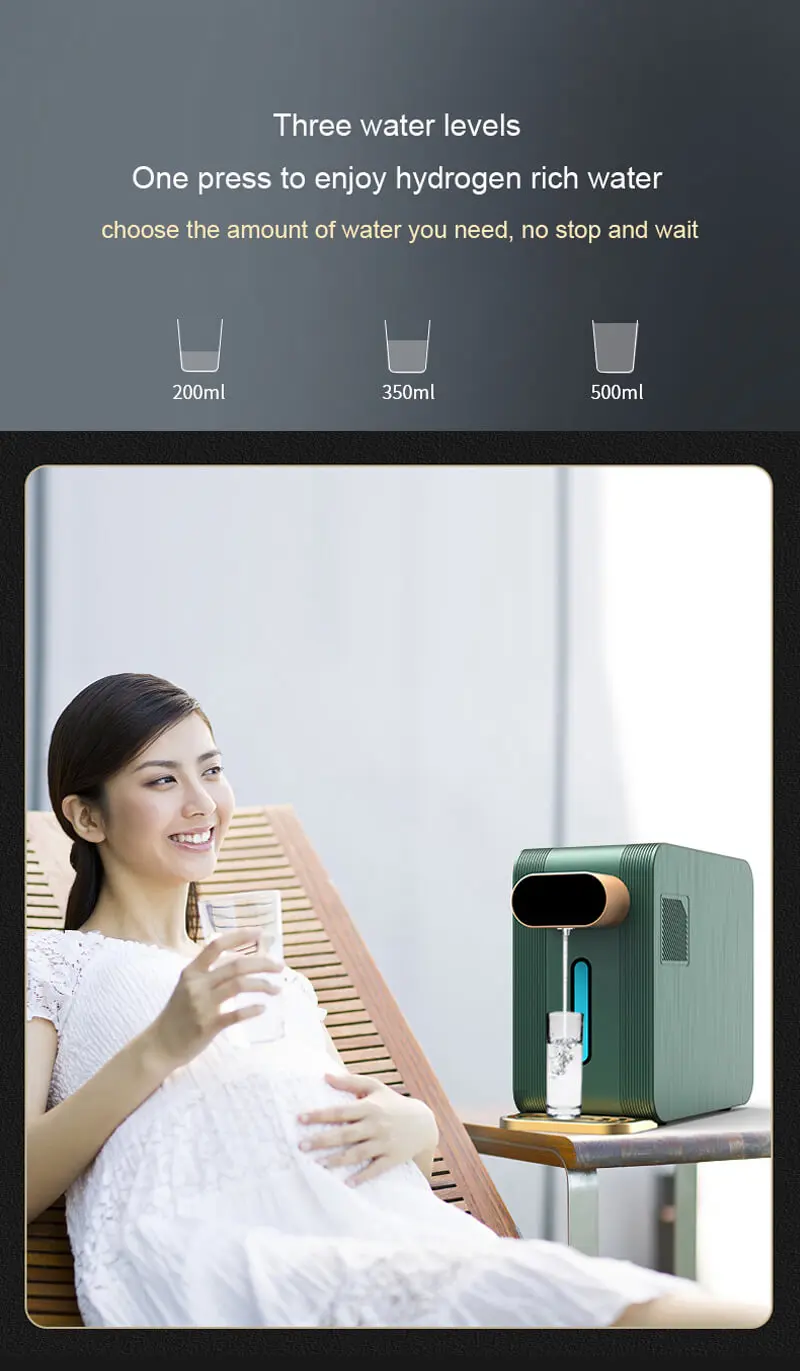 220W Hydrogen Inhalation Machine with AC90-260V Voltage and 3-Year Warranty for Home and Commercial Use