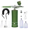 Green+brush + nozzle + tube