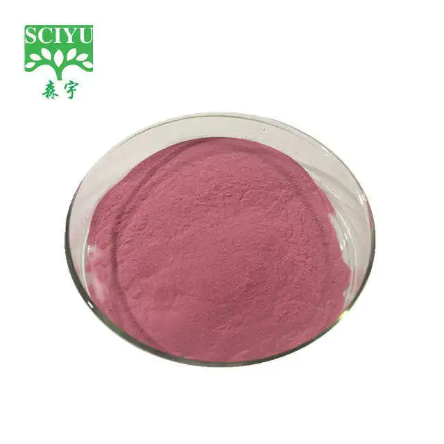 Spray Dried Raspberry Fruit Juice Extract Powder Herbal Leaf Extract in Bag or Drum Packaging Certified Halal