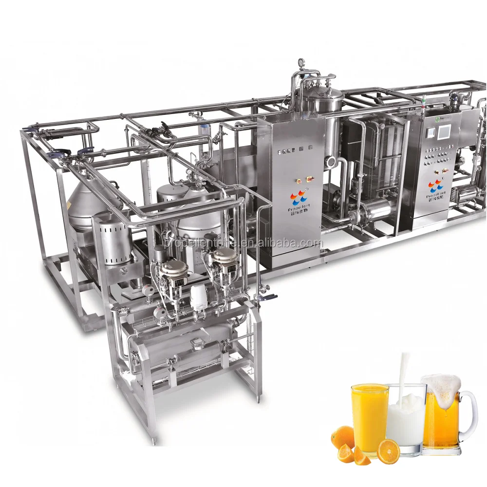Plate Fully and Semi Automatic Milk Egg Honey Pasteurization Machine 500L 1000L 2000L 50000L