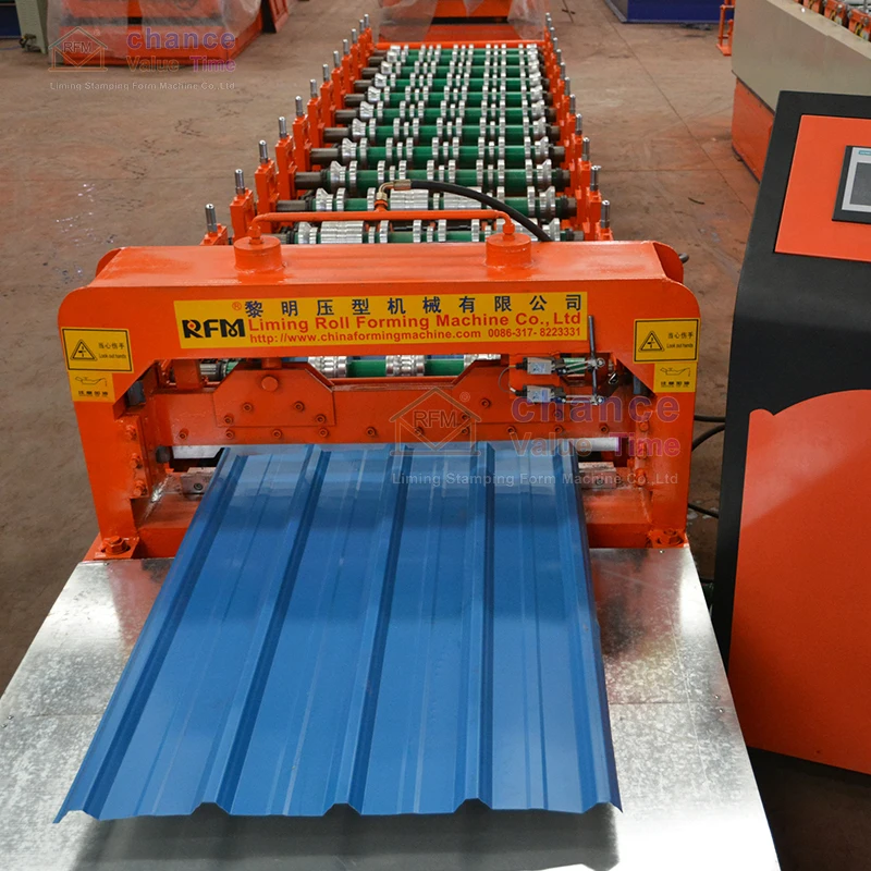 Building Material Machinery Ibr Roof Sheet Corrugated Iron Roofing Zinc Sheet Making Machine Roof Sheet Roll Forming Machine