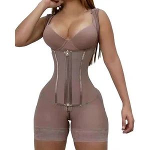 New Plus Size Body Shaping Tops for Fat Women Zipper Buckle Open File Design Thin Firm Clothing for Everyday Style