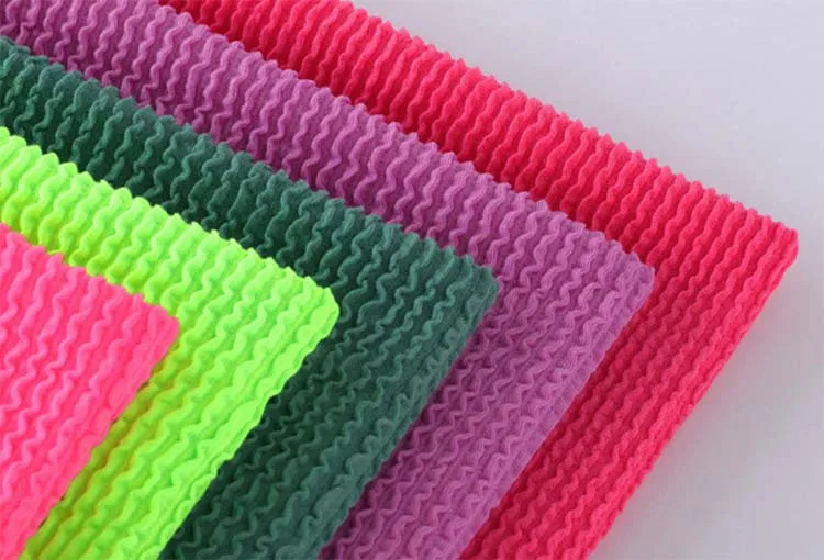 Oekotex Certified 92 Polyester 8 Elastane Upf 50 Jacquard Terry Swim