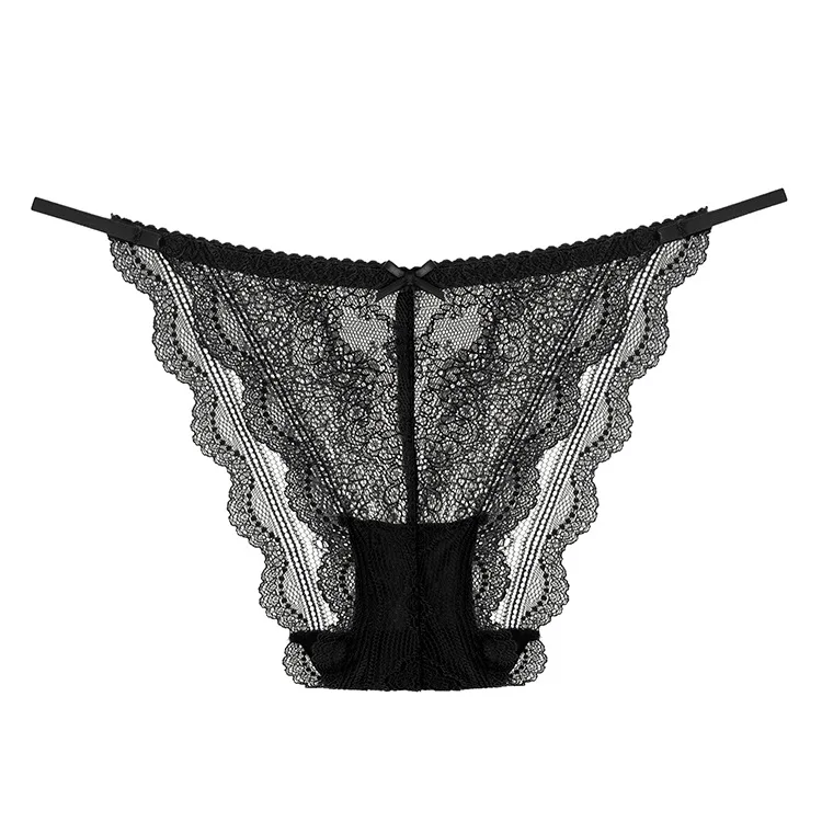 Women's Underwear Lace Panties Floral Lingerie Woman Panties Sexy Thong ...