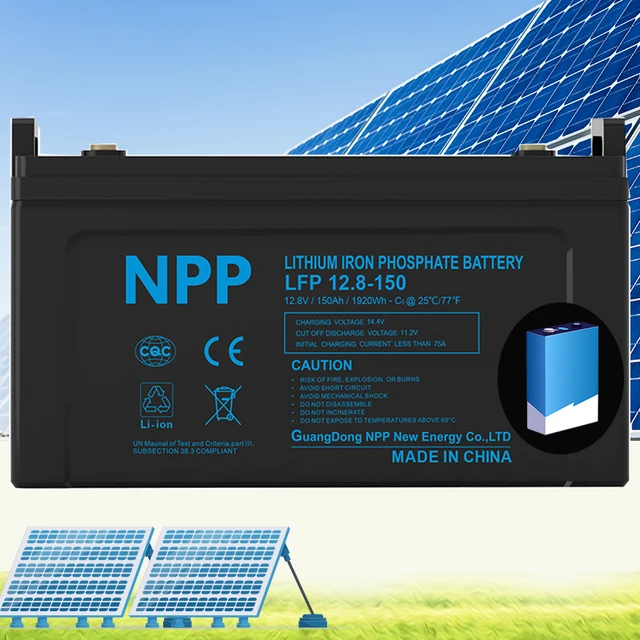 Lifepo4 Lithium Battery 200ah 12vfor Home Use Solar Power Energy Storage System