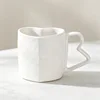 Tasse coeur blanc