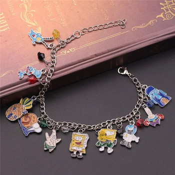 trendy silver bracelet bangle charms for