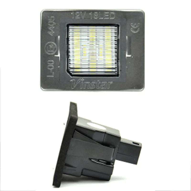 For Mercedes Benz ML W176 W156 R172 X166 W166 Vito W447 Auto Accessories Car Styling LED License Plate Light Lamp