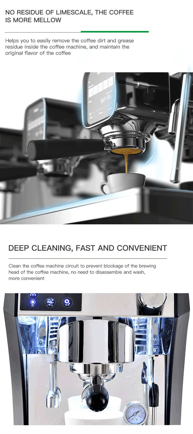 Coffee Machine Descaler Compatible With All Type Of Coffee Machine Buy Descaler Descaling Solution Descaler For Coffee Machines Product On Alibaba Com