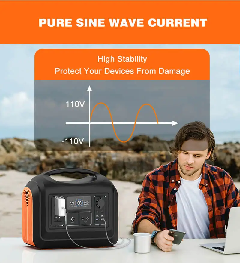 Home Storage Energy System 2000w Tragbare Kraftwerk Powerstation