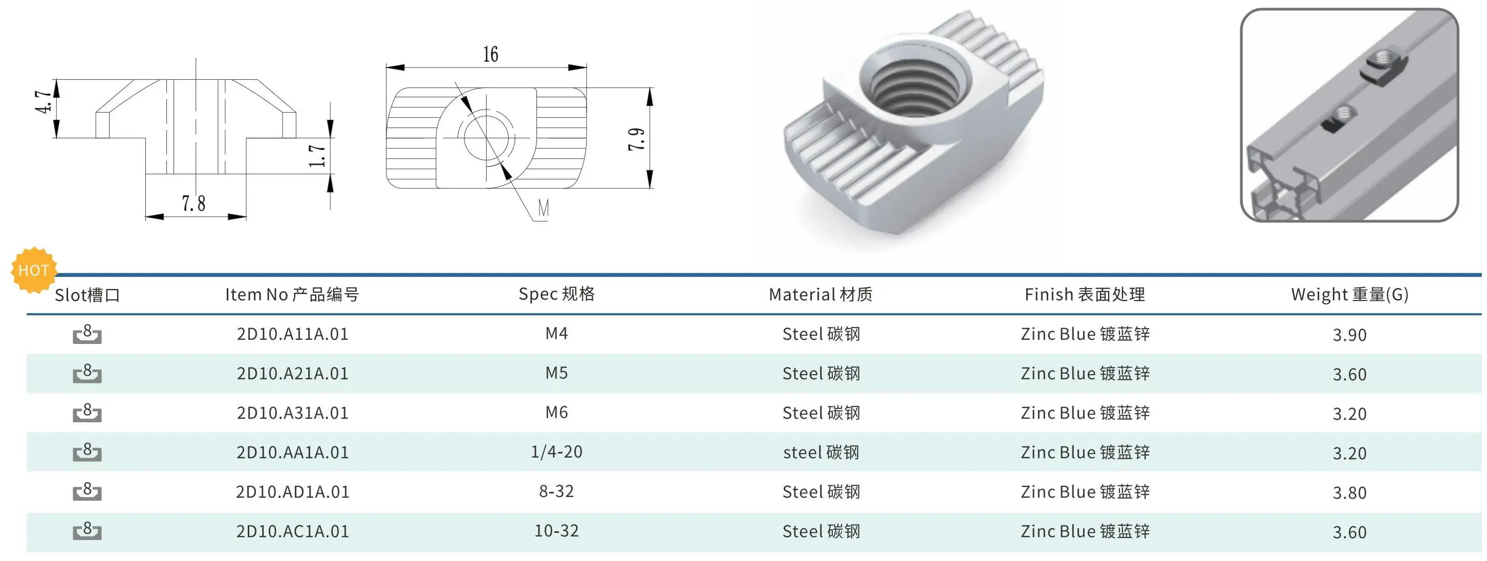 Technical specification diagram British Standard self-tapping screw