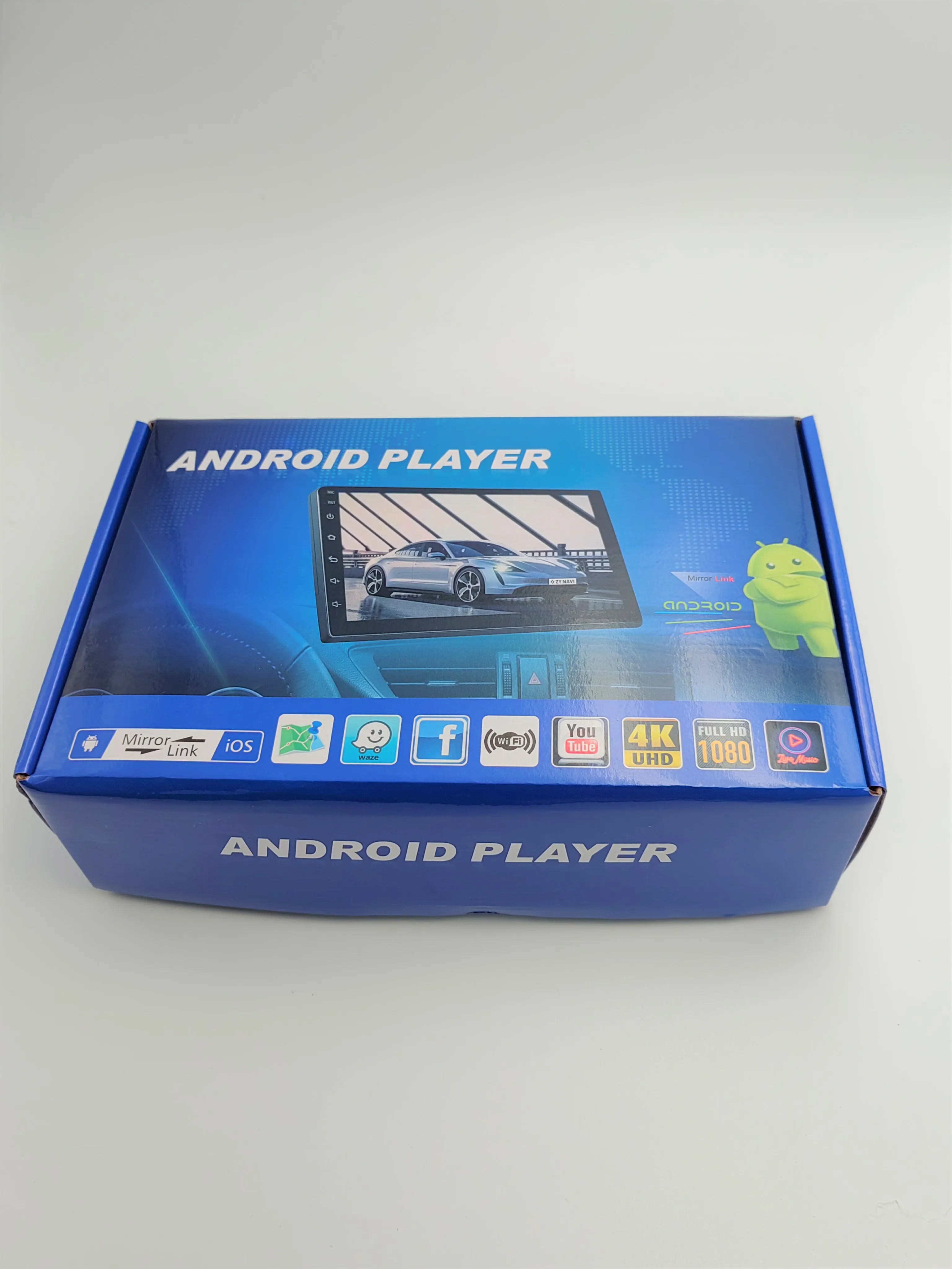 9 Inch Car Android Dvd Player Double Layer Gps System Touch Screen