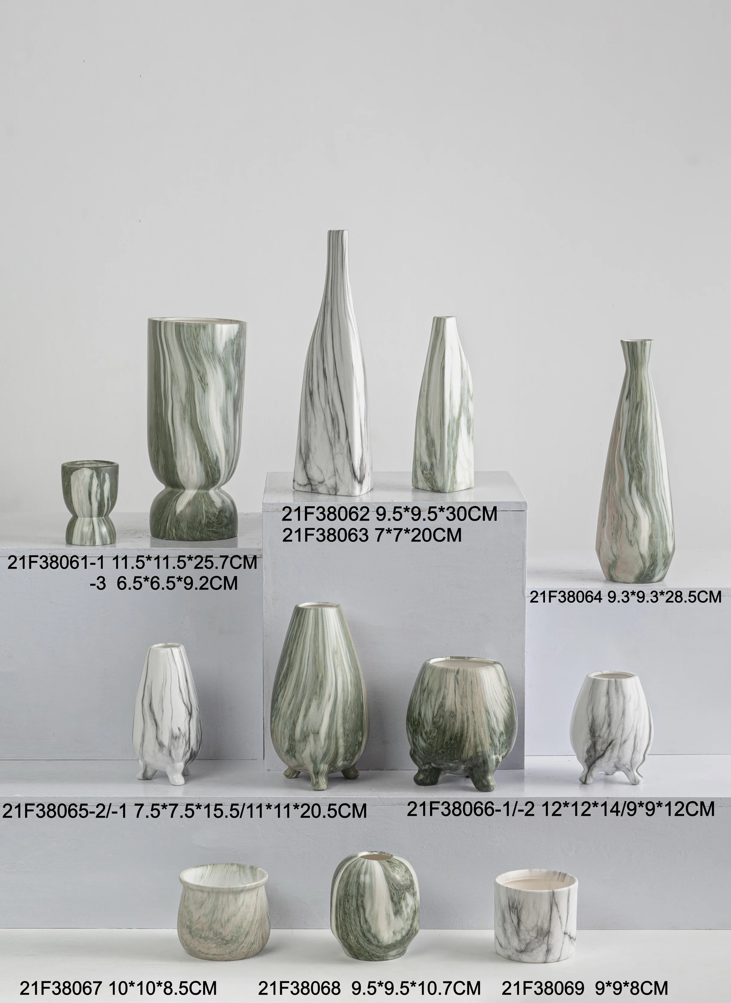 Luxury Modern Living Room Decoration Ceramic Vase,Marble Texture Vase ... - Textured Vase For Living Room Decor