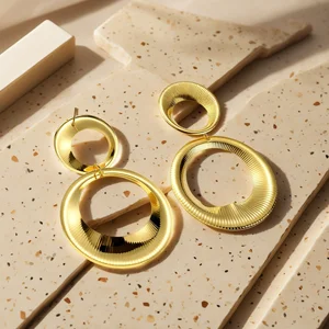 Wholesale Fancy Jewellery for Ladies Designer Inspired Jewelry Sets Fashion Stud Drop Earrings Joias De Luxo