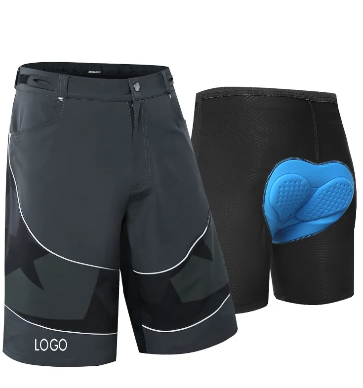 plus size gel bike shorts