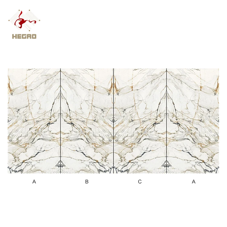 Factory Wholesale Best Price 1600X3200 Full Porcelain Polished Glazed High Safety Modern Design Floor Tiles Sintered Stone for