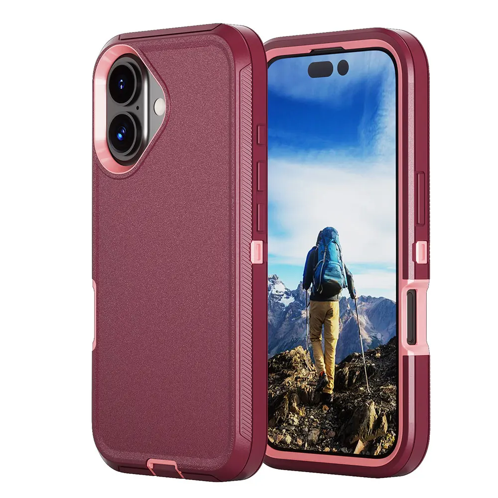 Laudtec LX507 Solid color phone case with Delicate texture scratch resistant wear-resistant For iPhone 16 16pro 16plus 16promax manufacture