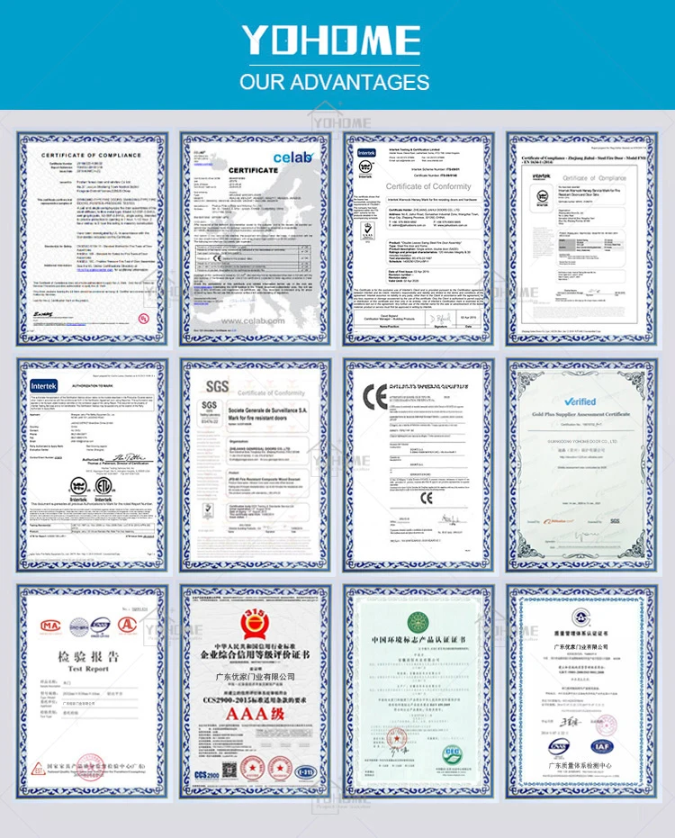 China Top Manufacturer High Quality American Pivot External Security Doors for House Wooden Front Entry Exterior Door