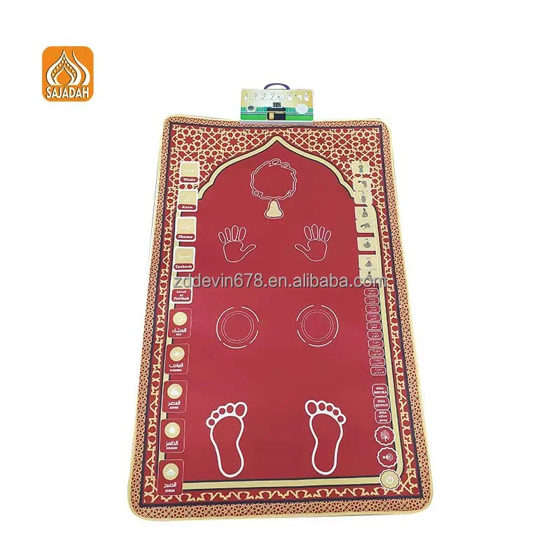 2024 Teach Children To Pray,Educational Prayer Mat Islamic Gift