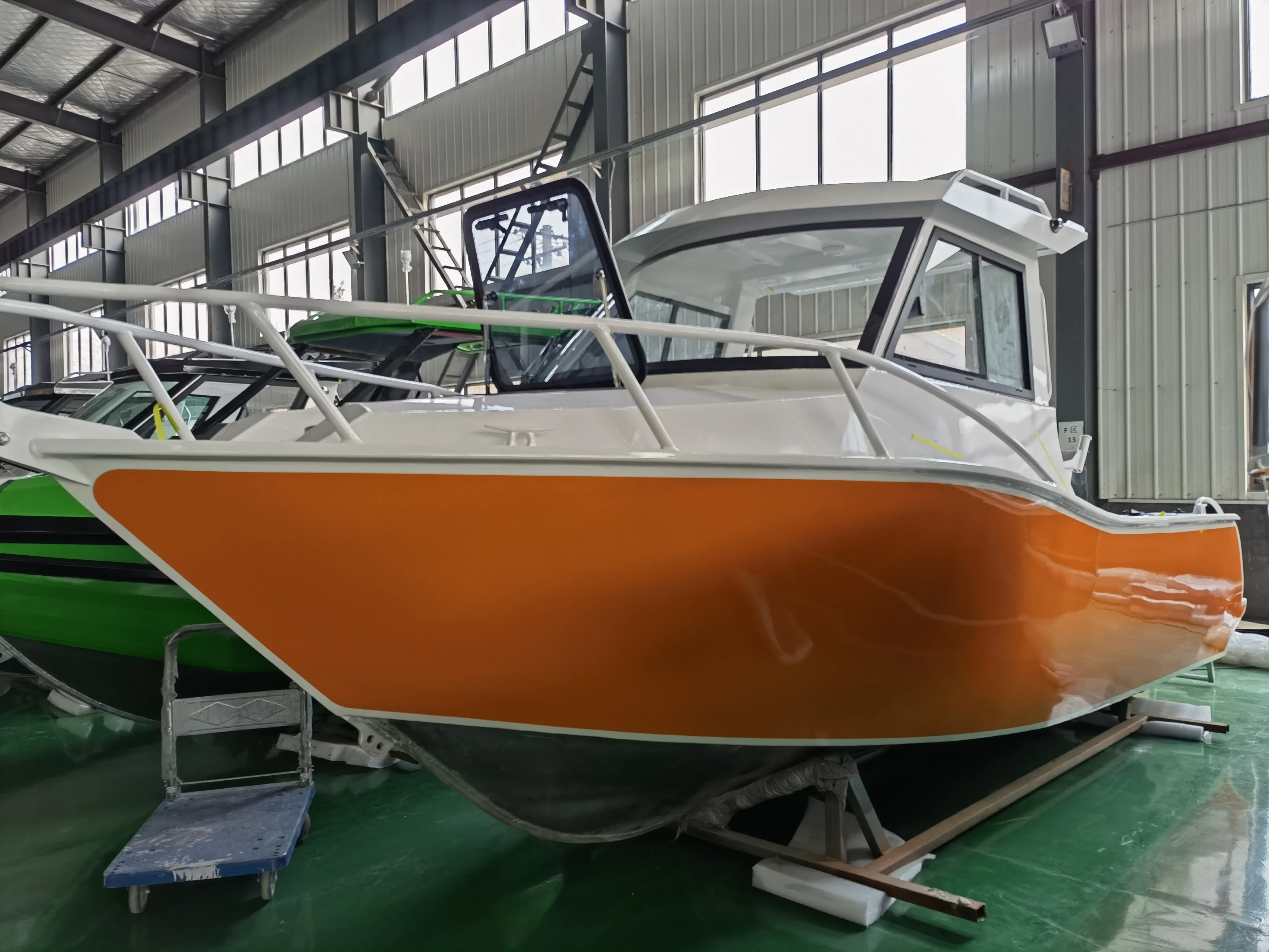 Best Sale Speed  6m/21ft Aluminium Cabin Fishing Boat With Hardtop