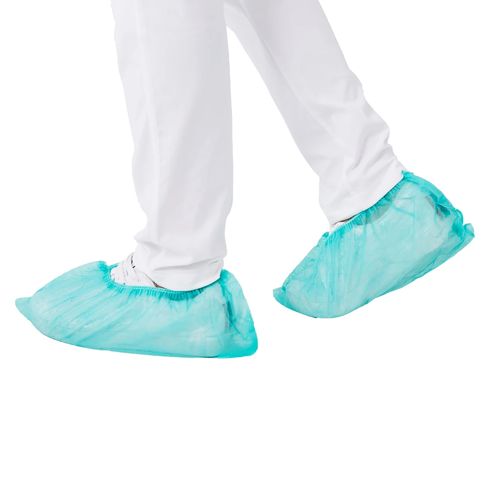 automatic shoe cover Disposable Plastic non woven  Shoe Cover medical suppliers waterproof shoe cover