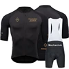 Pantalones Cortos con Tirantes Negro+Blanco