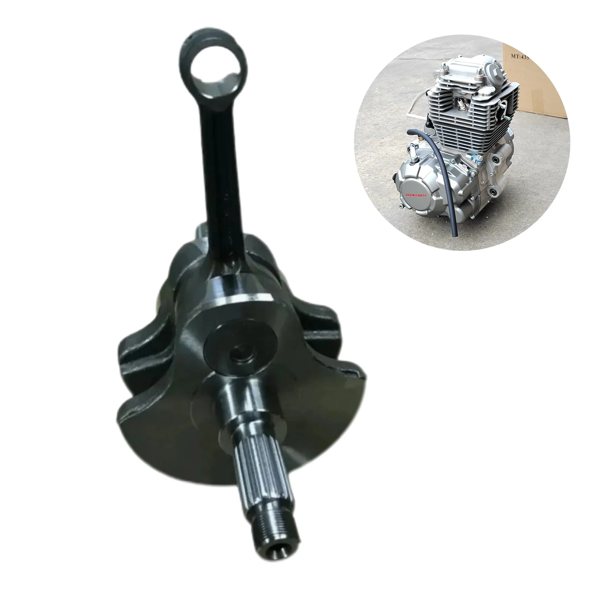 Direct Replacement Iron Crankshaft CB250-F ZS172FMM-3A for