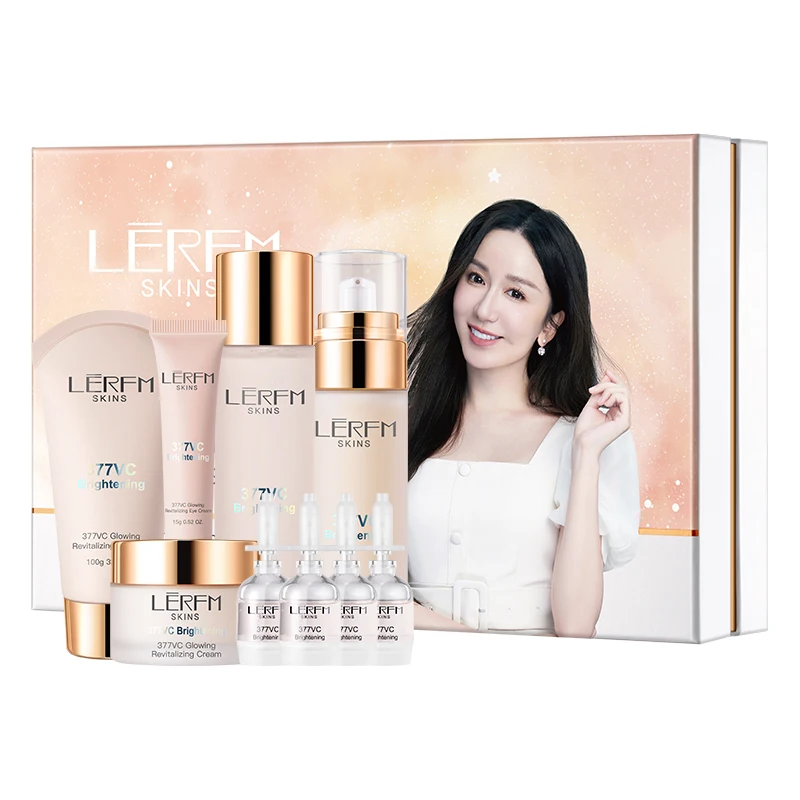 Oem Odm Private Label Lerfm Symwhite 377 Glowing Revitalizing Skincare Set Vitamin C Skin Care Kit