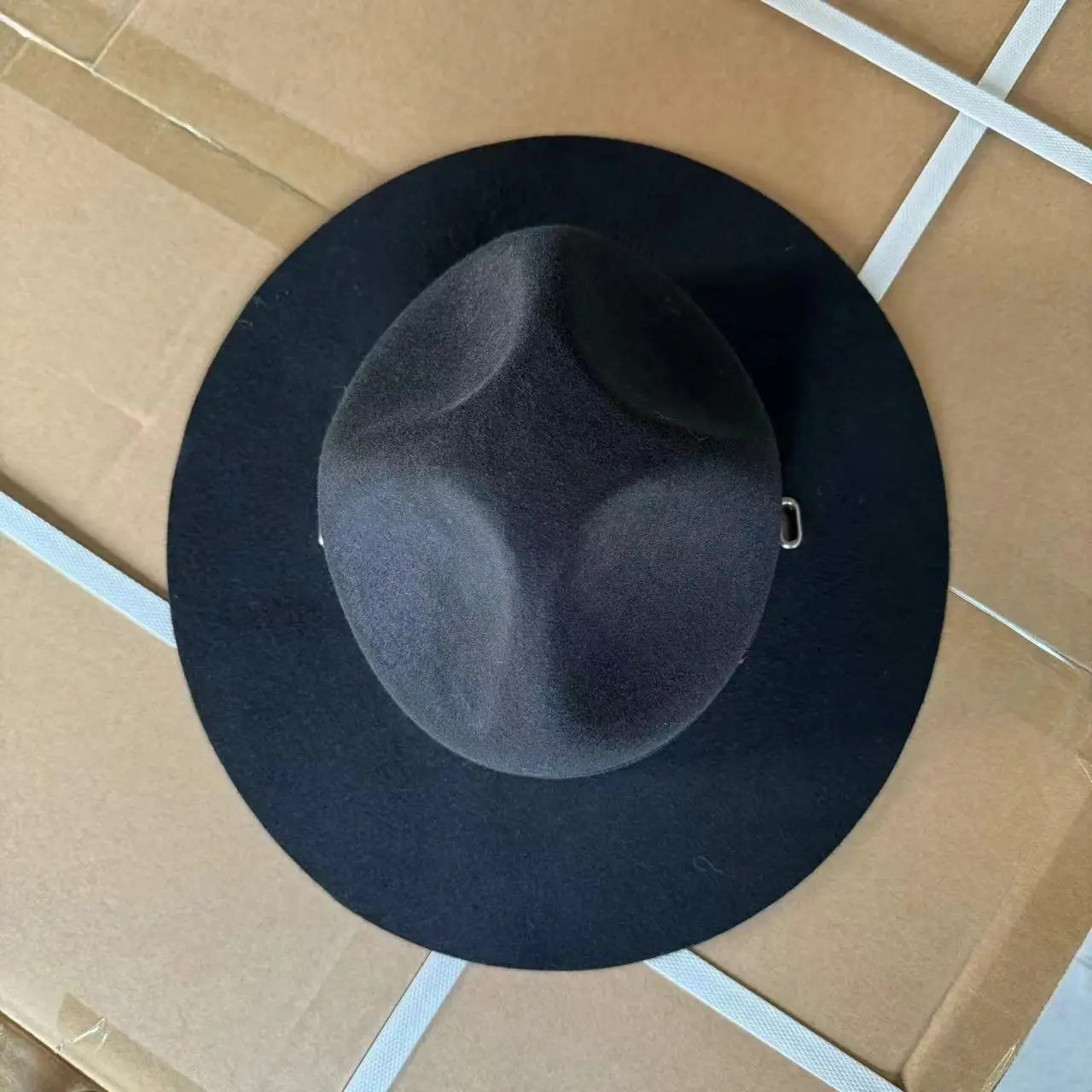 Color As Request Wool Felt Campaign Drill Sergeant Instructor Hat 4 Dent Forest Ranger Hat Adult Trooper Movie Theater Hat