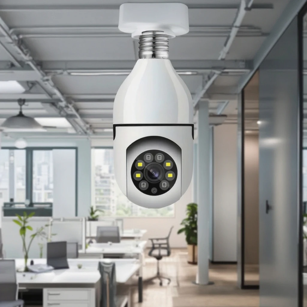 E27 Night Vision Wireless Light Bulb Camera 360 Cctv 5G /2.4G Wi Fi Mini Ip Digital Camera