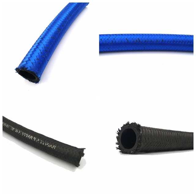 SAE 100R5 Single Steel Wire Braid, Textile Covered Hydraulic Hose