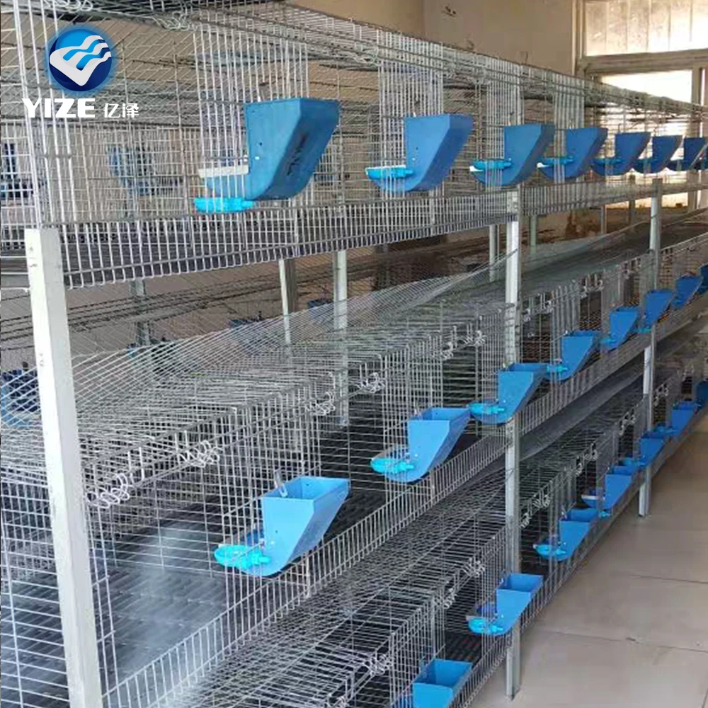 12 Doors Sink Nest Box Commercial Rabbit Cage Farm Poultry Breeding  Equipment