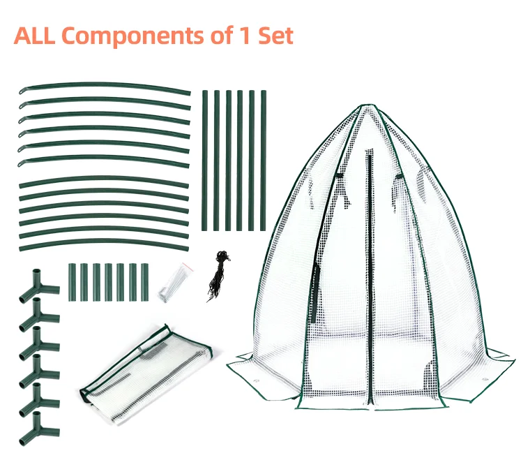 90x90x100cm Highaccuracy Plant Nursery Greenhouses Garden Pe Hexagonal Tent Vegetable