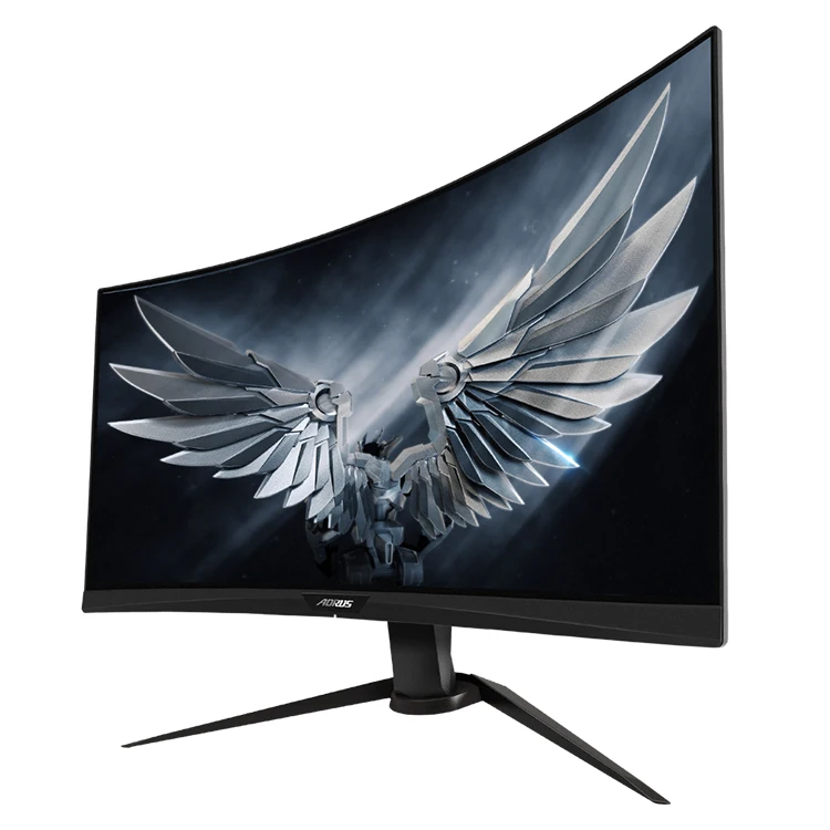 好きさんAORUS CV27F 27インチ湾曲型モニター　165Hz Gigabyte Curved Monitor 27 Inch - AORUS CV27F Gaming