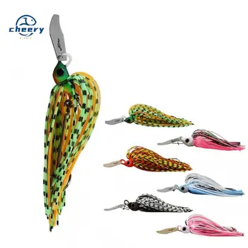 CHEERY Metal Sequin Jig Water-Blocking Board Whisker Lure Live Bait Hooks 7g 9g 11g 18g 21g Fish – Metal Jig – view 2