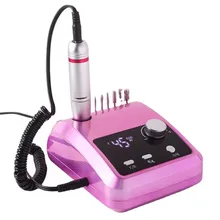 High Quality Electric Nail Drill Machine 45000 RPM Electric File HD Display Metal Manicure Pen Professional Nail Lathe Sander