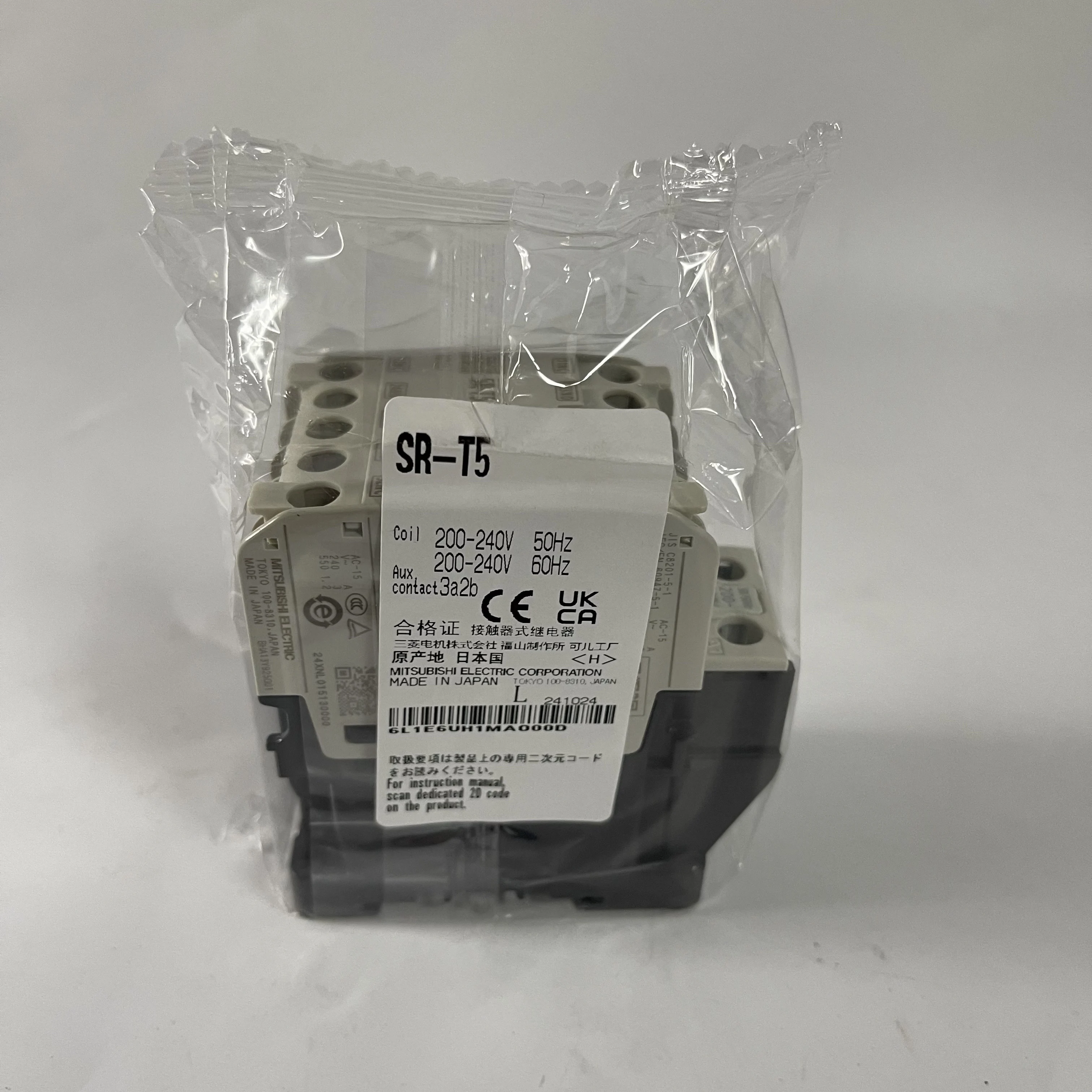 Mitsubishi Auxiliary Contactor SR-T5