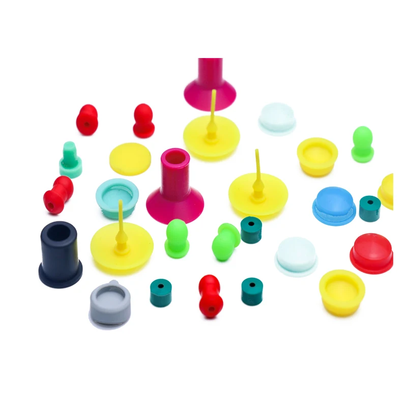 Standard Size Anti Dust Silicone Rubber Hole Plug Rubber Stopper Sealing End Cap Small Rubber Bumper for Cartridge