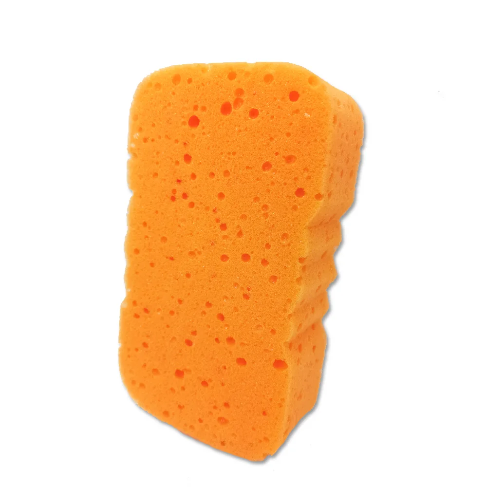 Низкий минимальный заказ, прямоугольная Коралловая губка для очистки автомобиля, аппликатор воска для автомобиля, губка для мытья автомобиля, оптовая продажа
