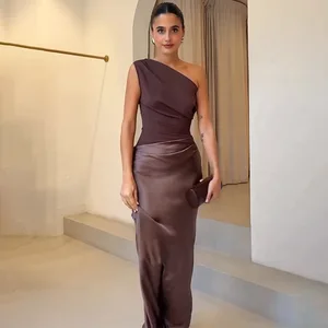 Custom Lady Elegant Slim Sleeveless Dress for Women Fashion Ladies Suspender Dresses Summer Female Party Evening Robes Vestidos