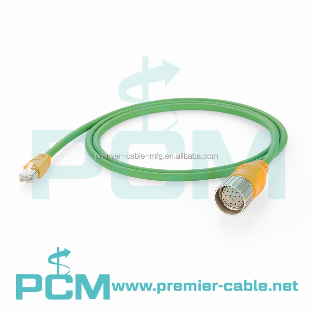 Industrial  Servo Motor Encoder Cable for VW3M8102R50 VW3M8102R100 details