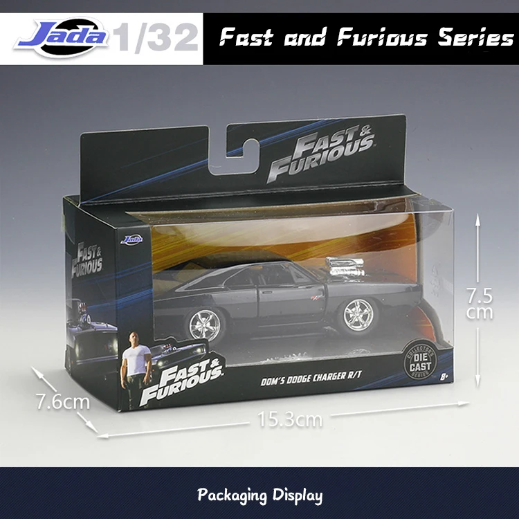 JADA Fast and Furious Series WRX STI 1:32 Diecast Toy Car Model for Collection
