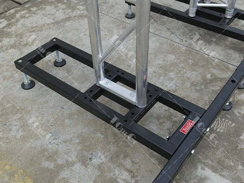 LED Truss System Display Hanging LED Wall Ground Support Stand Compatible with F32,F33,F34 Spigot Truss or 12 Inch Bolt Truss