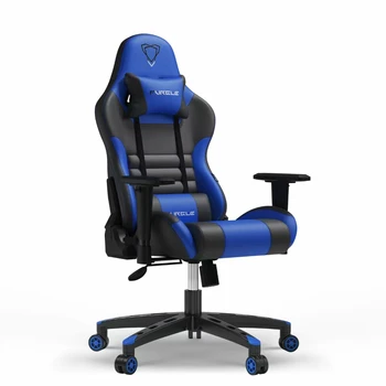 Luxury furniture  Home Office  wholesale   and  retail gamer Black Ergonomic PU Leather Computer Racing Gaming Chair