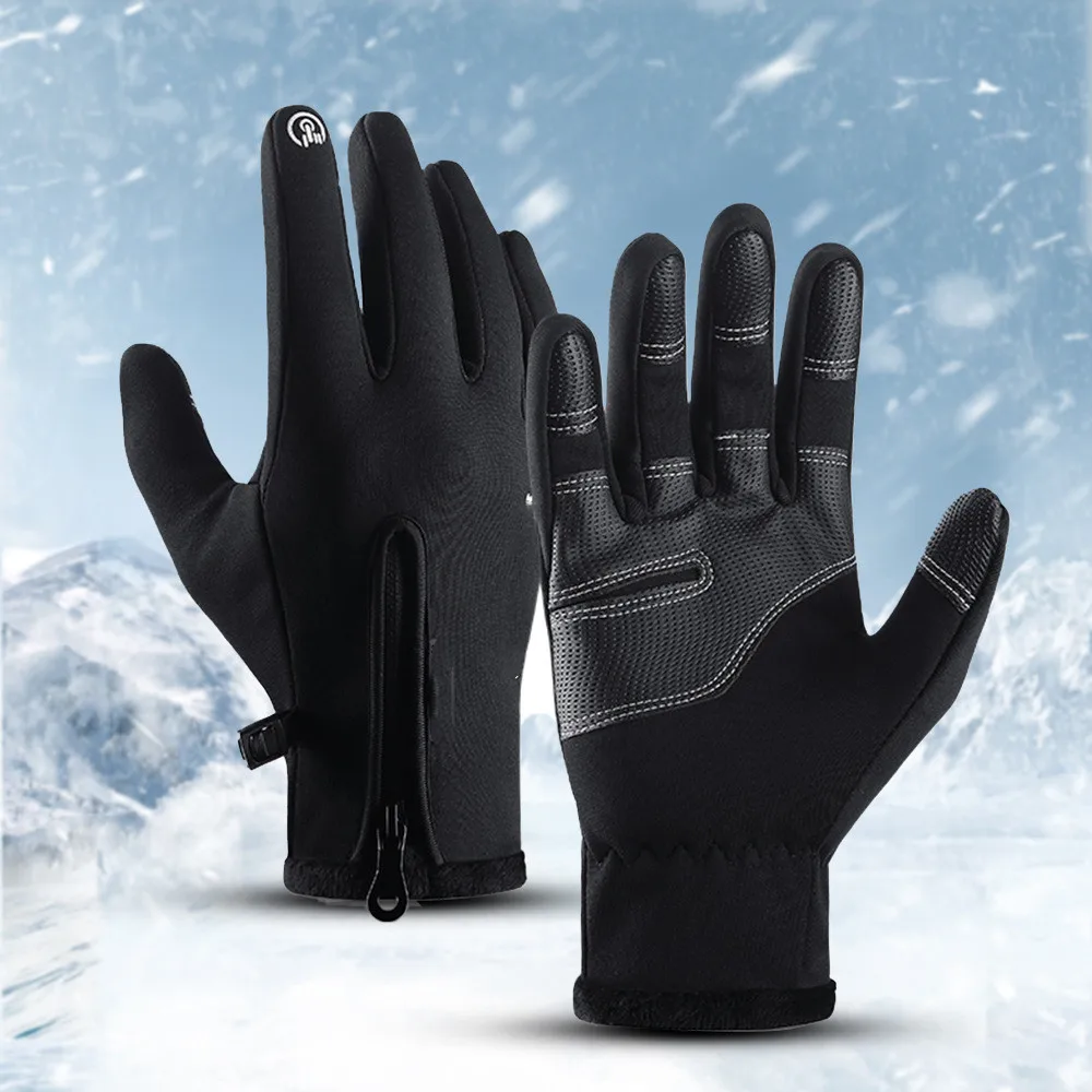 thumbnail image 2 of Men's Tactical Motorcycle Gloves With Touchscreen For Hiking 2 of 10