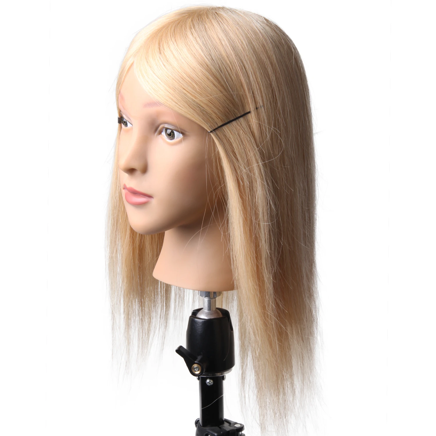 26 Inch 2 Tones Mannequin Head With Synthetic Hair Teaching Head  Cosmetology Mannequin Manikin Head Doll Head For Hair Styling For Head  Hairdresser Styling Training Head Training Model Cosmetology Doll Head Hair