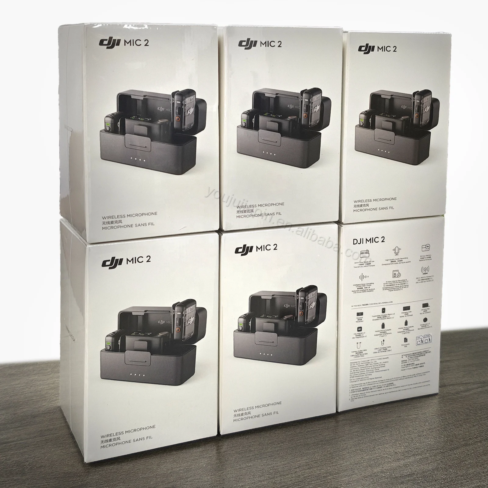 DJI Mic 2 (2 TX + 1 RX + 充電ケース) ワイヤレスマイク プロ仕様