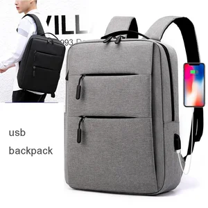 OMASKA Custom Mochilas Laptop Men USB Rucksack Waterproof Zippers Zaino Uomo Nylon Business Laptop Backpack Bag