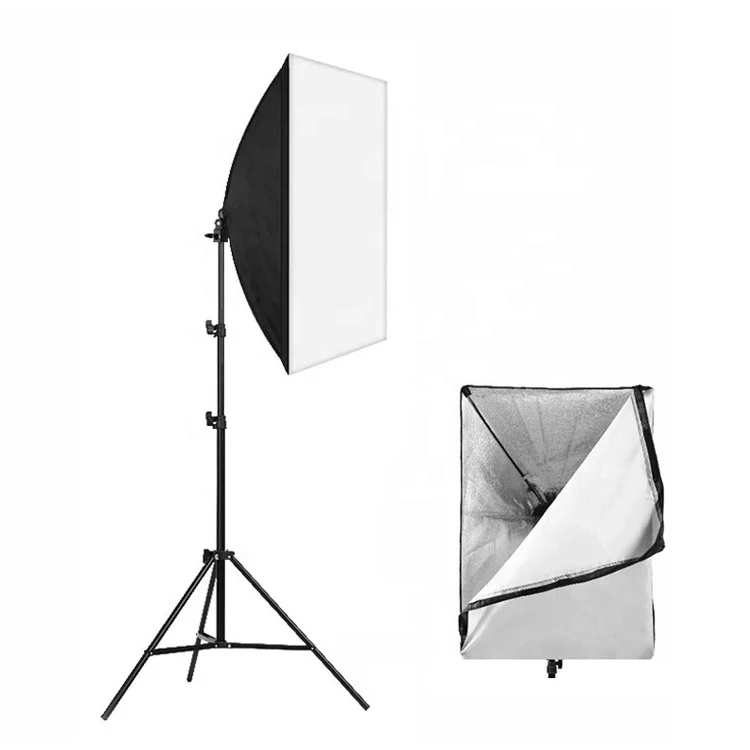 50*70CM Photography Softbox with Light Stand Professional Studio