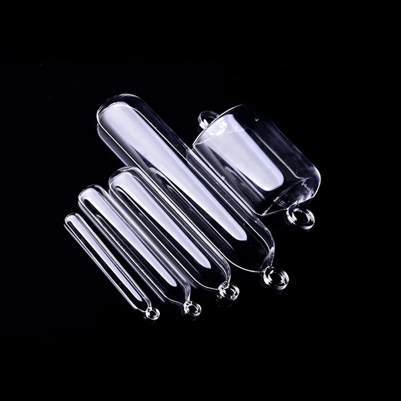 Glass Tube Quartz Rod Furnace Plug Pushrod Spherical Tube Transparent Polished Blowing